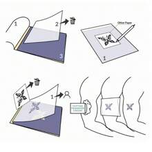 100pcs Professional Tattoo Transfer Paper - High Quality Template Transfer, Easy Tattooing - Advanced Thermal Carbon Copy Machine - Durable And Compatible With Tattoo Supplies