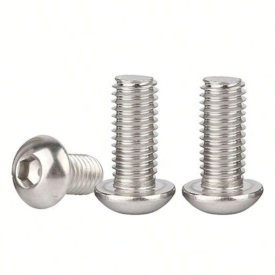 Tornillos De Cabeza Avellanada De 6 Mm X 20 Mm Con Hexágono Interior De Acero Inoxidable A2 V2a Din 7991 Iso 10642 Negros Lote De 100 98564417