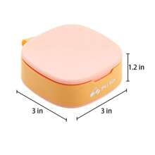 4/6 Compartments Travel Pill Organizer, Portable Daily Pill Organizer, Moisture Proof Pill Case, Small Pill Container Medicine Container For Pocket Purse, Pill Box To Hold Vitamins, Cod Liver Oil