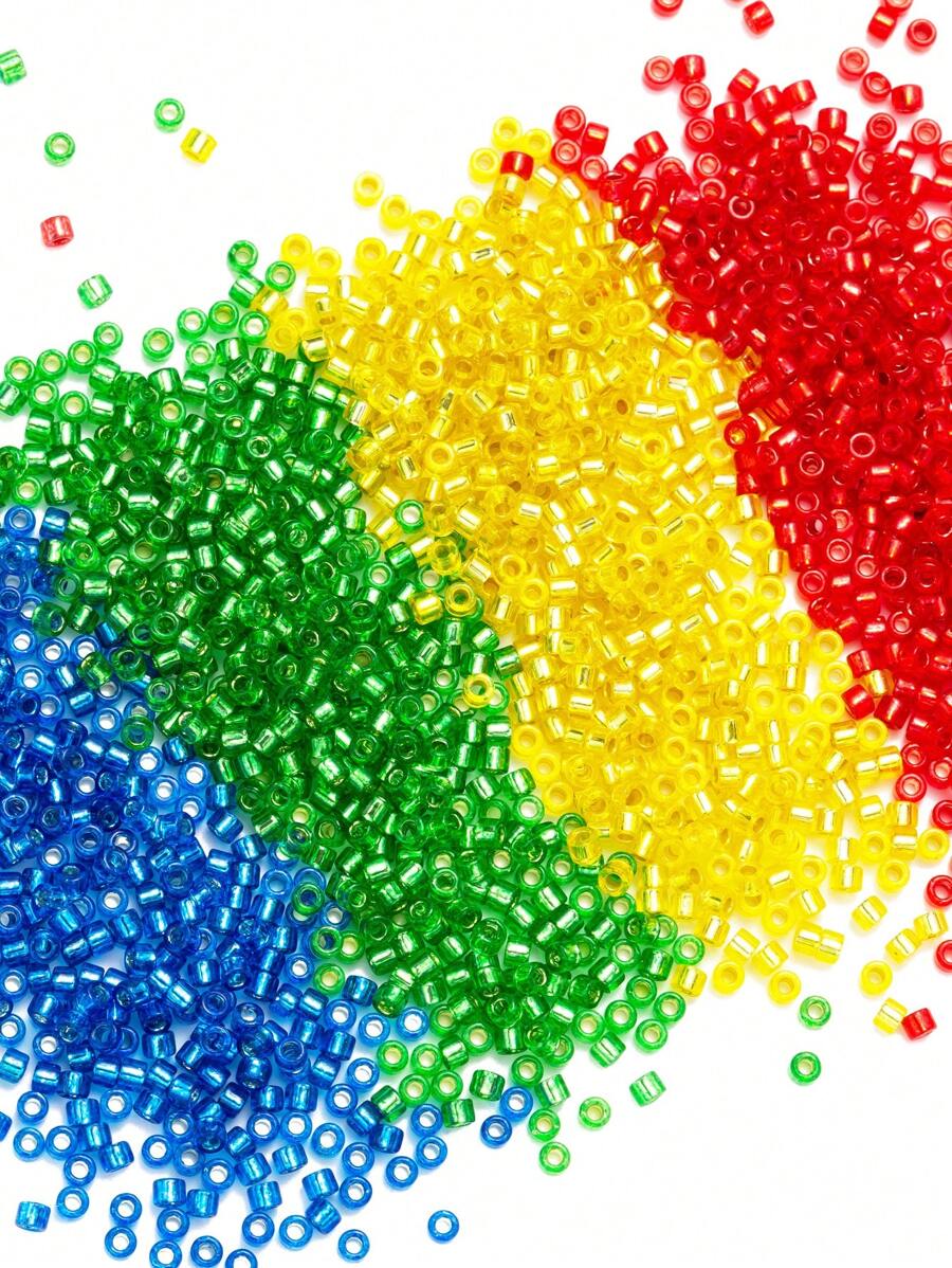 1200pcs 2.0mm Silver-foil Coated Bohemian Glass Beads Diy Loose Beads For Jewelry Making