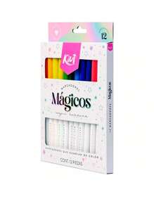12 Kiut Magic Markers That Change Color For School Use, Drawing And Crafts - Multicolor - View 1