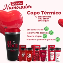 Vacuum Flasks & Thermoses - Pra nós todo amor do mundo - Vermelho - 查看 6