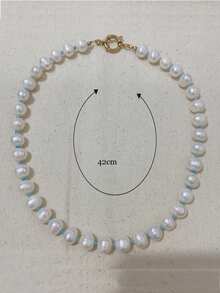 1 pièce Collier bohème naturel avec tournesol turquoise pour femme, chaîne de perles faite main, cadeau en corde de perle - Collier empilable de perles turquoise - Voir 9