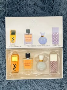 Perfume de Mujer Set de Regalo 4pcs,Perfume de Hombre, Set de Perfume ,25ml*4pcs - transparente - Ver 4