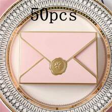 10/50pcs, Blank Packing Paper Gift Box Creative Classic Envelopes Gift Boxes Wedding Favor Boxes Birthday Party Party Cosmetics Packaging Box,