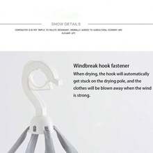 1pc Laundry Basket & Clothes Drying Net With Clothespin For Socks,Blue Sweater & Underwear Hanging Dryer Rack - Dark Green - View 4