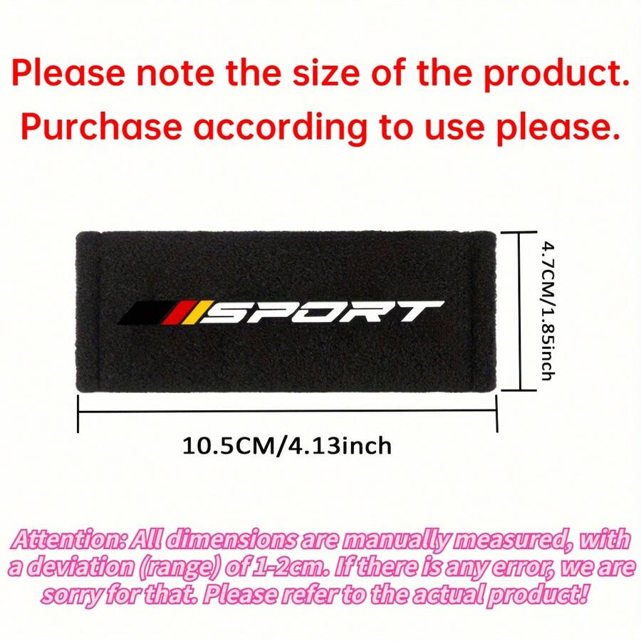 2x Plüsch Türgriff Schutzhülle Auto - Rutschfeste Armlehnen Abdeckung Schwarz