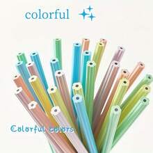 15枝裝花狀鉛芯筆，附2個筆刀和2個橡皮擦，預先研磨的HB瑪卡龍鉛筆和橡皮擦，適用於寫作、生日、學校和裝飾