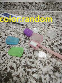 5pcs Travel Toothbrush Head Covers, Portable Adult Toothbrush Heads Protector, Mini Outdoor Toothbrush Head Caps, Toothbrush Box For Traveling - Multicolor Random - View 6