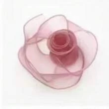 1pc 4cm DIY Bouquet Wrapping Organza Ribbon, Decorated With Fancy Curls - Multicolor - View 5