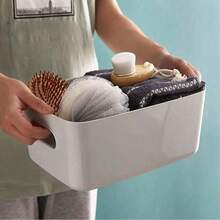 1 Plastic Storage Box, Large-Sized Storage Frame For Tabletop, Storage Container, Kitchen Storage Box, Storage Basket Product - Multicolor - View 8