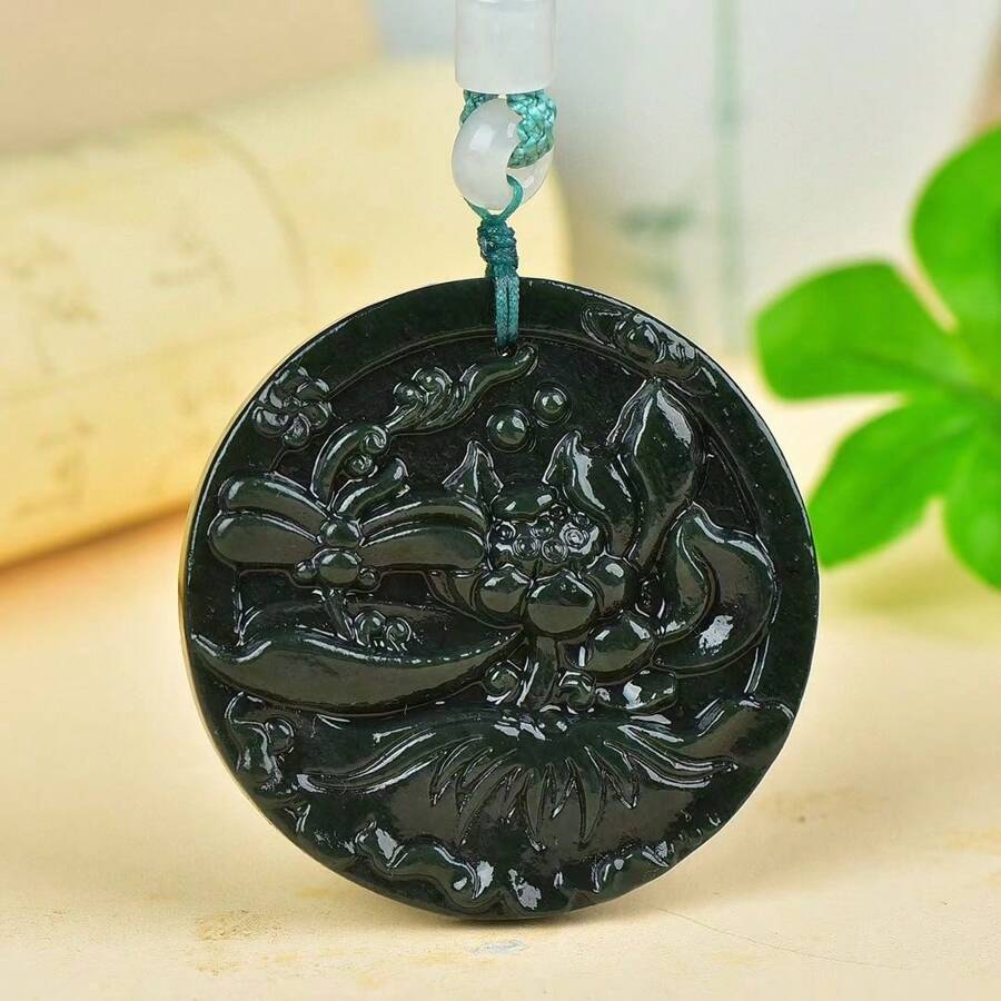 Mặt dây chuyền làm từ gỗ tuyết tùng tự nhiên, vòng cổ gỗ tuyết tùng chạm khắc thủ công, vòng cổ bảo vệ, trang sức đá quý, quà tặng cho gia đình, quà tặng kỷ niệm ngày lễ. - Rồng C - Xem 1