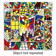 50 Pieces Funny Cute Waterproof Stickers DIY For Phones Laptop Skateboard Creative Graffiti Car Motor Sticker - Multicolor - View 3