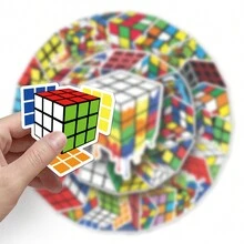 50 Pieces Funny Cute Waterproof Stickers DIY For Phones Laptop Skateboard Creative Graffiti Car Motor Sticker - Multicolor - View 8