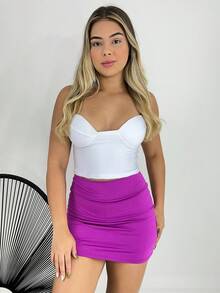 Women Two-Piece Outfits - 白色 - 查看 1