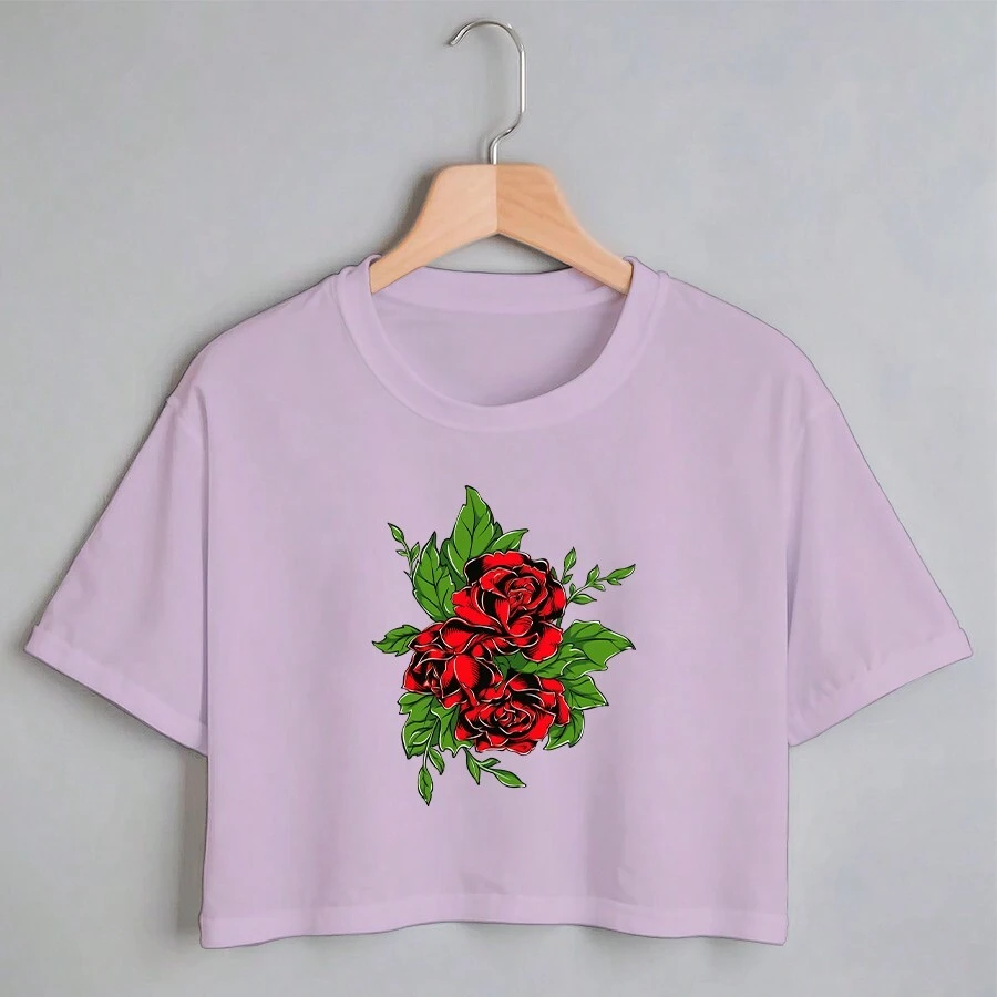 Women T-Shirts - 紫色 - 查看 1