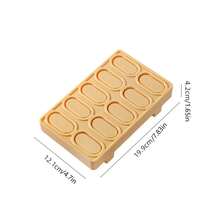 1pc Sushi Maker Mold, Rice Ball Shaper Press Tool, Non-Stick Sushi Cooking Model Set - Yellow - View 6