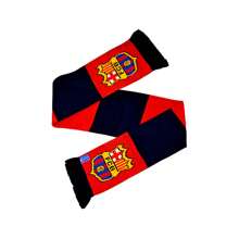 FC Barcelona Official Football Crest Bar Scarf (Red/Navy) - Red/Navy - View 1