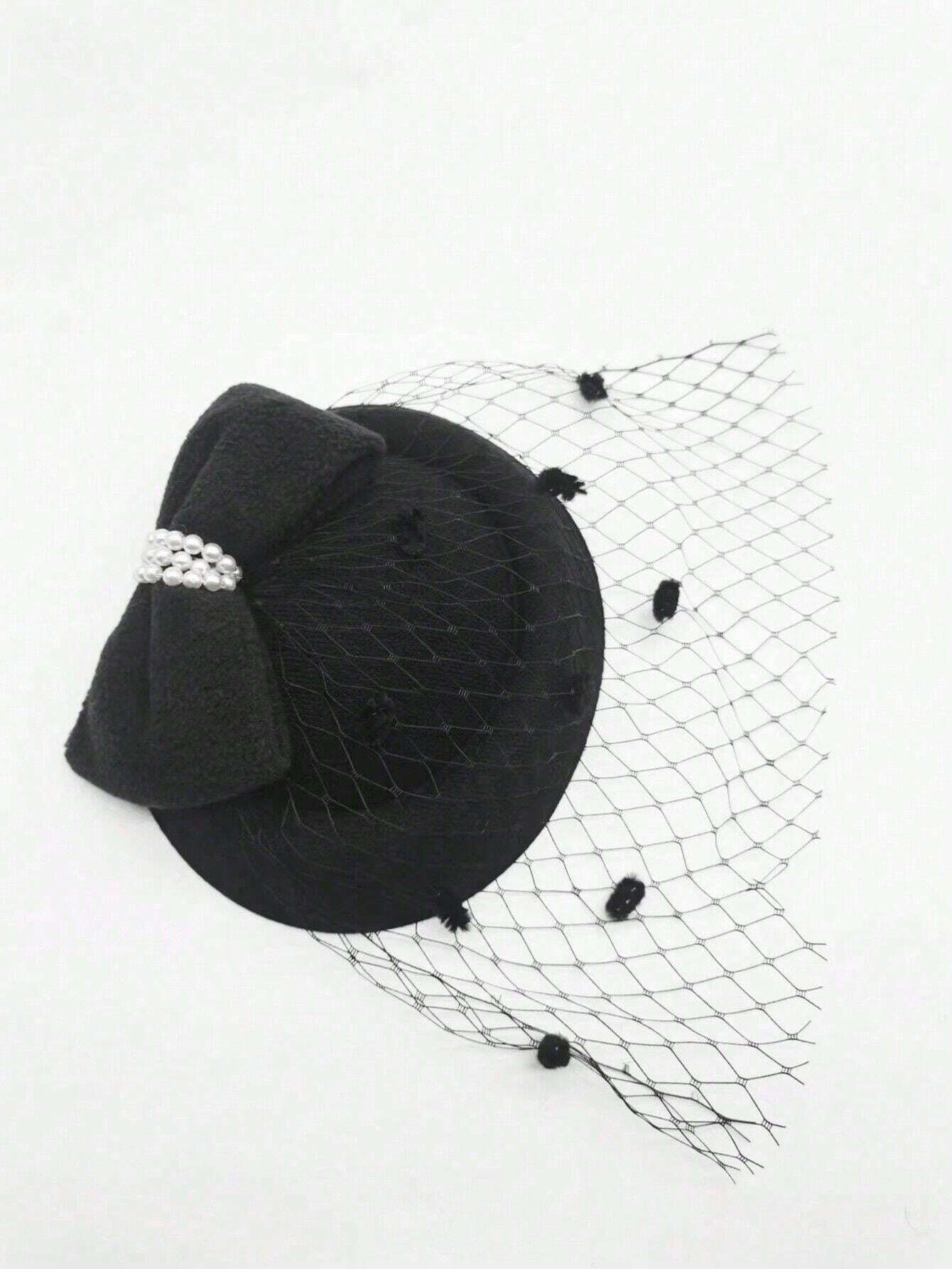 Fascinator Hats For Women 20s 50s Vintage Pillbox Hat Kentucky Derby