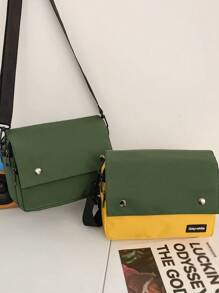 Bolso bandolera, bolso de hombro, bolso cuadrado, bolso mensajero, mini bolso de varios compartimentos, bolso lateral, bolso de universidad, bolso de vacaciones, bolso de fin de semana, bolso de viaje, bolso de gran capacidad, regalo personalizado para hombres, novio, papá, esposo, Día del Padre, Halloween, Navidad, bolso escolar, bolso de estudiante, bolso de libros