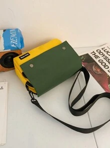 Bolso bandolera, bolso de hombro, bolso cuadrado, bolso mensajero, mini bolso de varios compartimentos, bolso lateral, bolso de universidad, bolso de vacaciones, bolso de fin de semana, bolso de viaje, bolso de gran capacidad, regalo personalizado para hombres, novio, papá, esposo, Día del Padre, Halloween, Navidad, bolso escolar, bolso de estudiante, bolso de libros