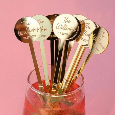 Que khuấy đồ uống tròn bằng acrylic cá nhân hóa, que khuấy trang trí đám cưới, que khuấy cocktail tùy chỉnh, que khuấy đồ uống tại quầy bar, que khuấy cocktail trang trí tiệc độc thân, 1 chiếc, chống nấm mốc, có thể tái sử dụng, tinh tế, phong cách, thời trang, cổ điển, tùy chỉnh, cá nhân hóa, độc đáo, quà tặng lý tưởng cho anh ấy, cô ấy, kỷ niệm, ngày Valentine, ngày của mẹ, sinh nhật, ngày của cha, lễ tốt nghiệp, đám cưới, tân gia, nhà bếp, phòng ăn, nhà cửa, Giáng sinh, trang trí Giáng sinh, chất lượng cao, trang nhã.