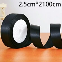 25 Yards Bandrolle für Stricken, Häkeln, Mützen, Hochzeitstorten, DIY Geschenkverpackung, Szenendekor, Feste, Raum, Fenster, Flur und Bürodekoration. Polyesterband mit vielseitigem Stil, kein Batterie oder Strom nötig, federlos. 1 Rolle Satinband in verschiedenen Farben, geeignet für Backen, Geschenkverpackung, Basteln, Haarzubehör, Hochzeitsdekoration, Nähen, Einladungen, Blumensträuße, Weihnachten, Valentinstag, Hochzeit, Geburtstagspartys' Dekoration, Weihnachten
