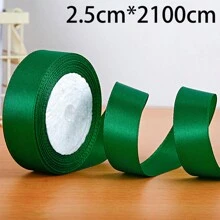 25 Yards Bandrolle für Stricken, Häkeln, Mützen, Hochzeitstorten, DIY Geschenkverpackung, Szenendekor, Feste, Raum, Fenster, Flur und Bürodekoration. Polyesterband mit vielseitigem Stil, kein Batterie oder Strom nötig, federlos. 1 Rolle Satinband in verschiedenen Farben, geeignet für Backen, Geschenkverpackung, Basteln, Haarzubehör, Hochzeitsdekoration, Nähen, Einladungen, Blumensträuße, Weihnachten, Valentinstag, Hochzeit, Geburtstagspartys' Dekoration, Weihnachten