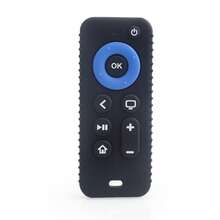 1入矽膠寶寶牙齦，矽膠寶寶咀嚼玩具，矽膠咀嚼玩具，可遙控形狀寶寶牙齒咀嚼玩具，有助舒緩嬰兒牙齒發育，讓嬰兒舒適的牙齒咀嚼玩具 - 彩色 - 查看 11