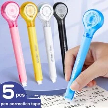 Pen Shaped Correction Tape Simple Portable Whiteout Correction Tape For Student Stationery School Office Supplies - Multicolor - View 10