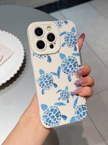 Set de funda para teléfono beige + protector de cargador, organizador de cable anti-doblado