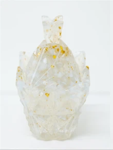 1pc Natural Crystal Drop Glue Storage Box Home Desktop  Storage Box Candy Box Degaussing Box - Natural Crystal Storage Box Candy Box - View 1