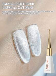 XEIJAYI 8pcs 15ml New Arrival Ice-Clear Glass Dopamine Nail Polish Gel, 2024 Style For Summer Suitable For Nail Art Salon - 彩色 - 查看 7