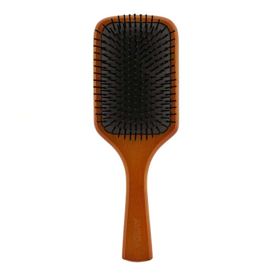 Wooden Paddle Brush  - 1pc - Multicolor - View 1