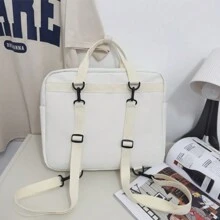 三合一可愛 Itabag 女士 2024 新款日式夏季背包女學校斜挎包女手提包書包肩背包Lolita JK Ita Bag 女孩 - 黑色 - 查看 9