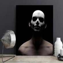 1 bức tranh nghệ thuật tượng trưng cho trang trí tường, chân dung quý cô theo phong cách cổ điển, tượng nữ thần tự do, áp phích in canvas, trang trí phòng tắm, trang trí phòng khách và phòng, không khung - Nhiều màu - Xem 45