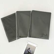 50pcs/Pack 61x91mm Ins Kpop Idol Card Sleeves Top Loaders Cards Protectors-White Back To School - White - View 20