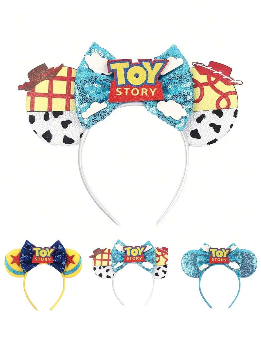 Monsters University  Ears Headband, Cute & Sweet Cartoon Cosplay Hair Accessory For Party - Multicolor - View 1