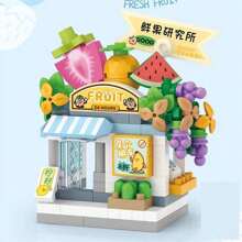 2000+ Pcs Miniature Building Blocks, 8 Styles Combination, Animal/Food/Fruit Themed, Cute Designs, Ideal As Gifts For Women/Friends On Holidays/Birthdays, Collectible Decor For Shelves And Desktops - Multicolor - View 10