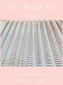 480 Pcs Per Box,3D,Thickness 0.1mm,Sharp Narrow Stem Premade Fans Eyelash Extension,Natural & Soft,Party And Travel,Easy To Carry,Hand-Grafted False Eyelashes Lash Clusters,Eye Lash Clusters,Individual Eyelashes,Lashes,Fake Lashes