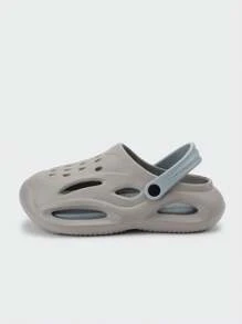 Thick-Soled Hollow Shoes For Men And Women, Summer New Anti-Slip Beach Slippers, Men's And Women's Outdoor Sandals