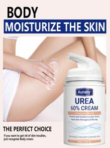 AURANY Crema de urea 60% para pies + ácido salicílico al 2%, crema de urea, crema de pies de urea para piel áspera, gruesa, seca y agrietada, suaviza e hidrata la piel del pie, adecuada para pies, rodillas, codos, protege e hidrata la piel del pie durante todo el día - 50g/1.764oz. - Blanco - Ver 5