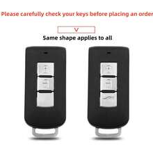 Paquete de llave de control remoto sin llave para automóvil Mitsubishi ASX/Xpander/Outlander/Mirage - Morado - Ver 11