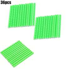 12/24/36PCS Túi Nan hoa bánh xe đạp Miếng dán phản quang Dải ống Đèn cảnh báo DIY 7,5cm Bộ phản quang an toàn cho xe đạp leo núi - màu xanh lá - Xem 14