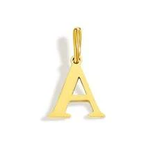 1pc Simple Fashion Golden 26 Alphabet Letters Pendant, DIY Bracelet/Necklace Pendant, Creative DIY Jewelry Making Accessories