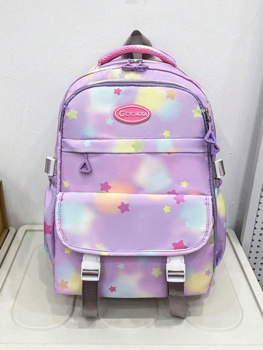 Women Functional Backpacks - Màu tím - Xem 1
