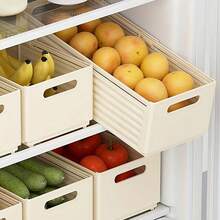 1pc Expandable Cabinet Storage Box, Drawer-Type Desktop Snack & Small Item Organizer For Kitchen, Deep Drawer Storage Container,Storage,Kitchen Organiser,Kitchen Items,Room Decor,Home Decor. - Multicolor - View 6