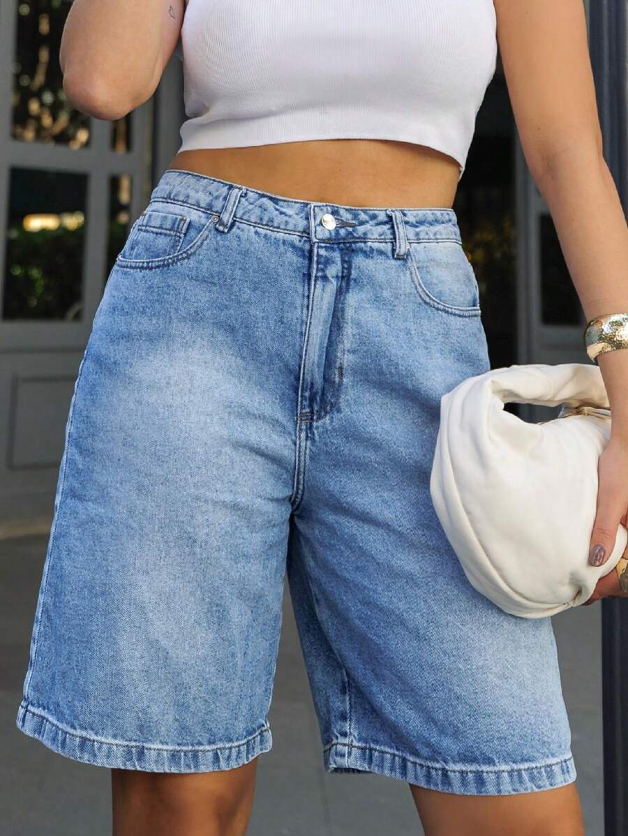 Manon Store Women Denim Shorts