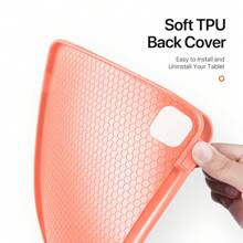 DUX DUCIS 1 pezzo Custodia pieghevole a tre ante DUCIS compatibile con Galaxy Tab, iPad, XM Pad, Redmi Pad, Tab, Pixel Tablet, Nokia T21, OnePlus Pad/OPPO Pad 2, Realme Pad, Realme Pad 2 11.5, con supporto per penna stilo e funzione di stand, antiurto, anti-impronte, chiusura magnetica, anti-graffio