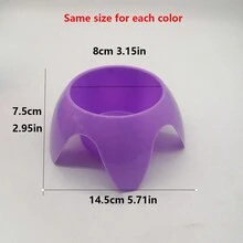 1入組海灘杯架戶外塑料收納架，適用於啤酒派對，化妝品、珠寶的梳妝台組織者，廚房收納 - 彩色 - 查看 2